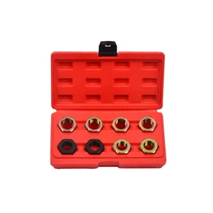 8Pcs UNF Axle Spindle Fractional & Metric Rethreading Tool Kits Repair Cleaning - Bild 1 von 6