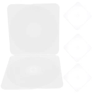 Étuis d'emballage pour CD, 4 pièces, boîtes en plastique pour CD, étuis de - Photo 1/12