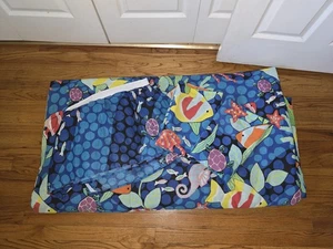 Rare Vtg Domestications Ocean Fish Queen Comforter Bed Skirt & 2 Pillowcases - Picture 1 of 13
