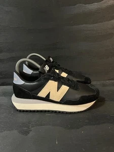 New Balance 237 Womens Size 6.5 Black Ivory Shoes Sneakers WS237BB - Picture 1 of 8