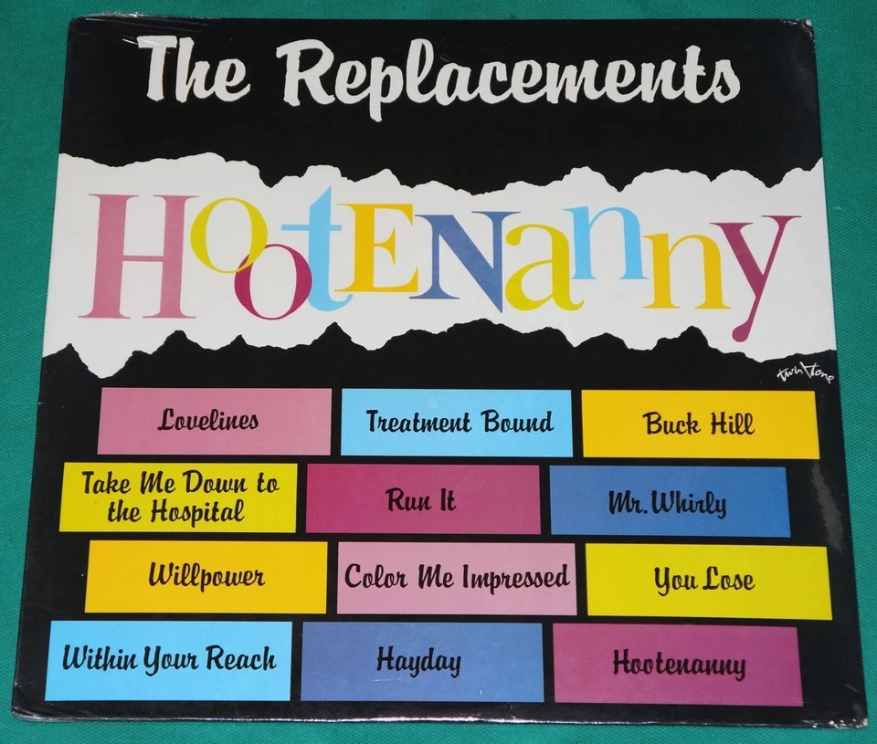The Replacements - Hootenanny US 1st press Lp 1983 STILL SEALED TTR 8332 Foto 1 de 2