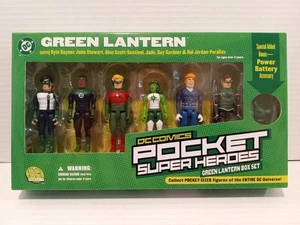 DC COMICS SUPERHÉROES DE BOLSILLO - JUEGO DE CAJA LINTERNA VERDE - EXCELENTE COMO NUEVO SELLADO - Imagen 1 de 2