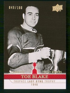 TOE BLAKE 2008-09 UD MONTREAL CANADIENS CENTENNIAL 08-09 NO 253 #049/100   77762