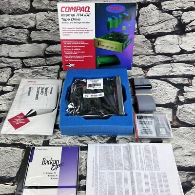 Compaq Internal TR4 IDE Tape Drive 186703 8GB Travan-Backup Archiving File Xfer - Image 1 of 4