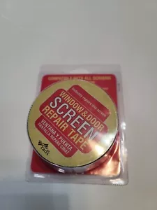 2" X 15' Screen Repair Kit, (Door Window Screen Repair Tape Fiberglass) - Picture 1 of 6