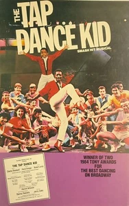Tap Dance Kid - Tarjeta/Póster Ventana Tour Broadway - 1985 - Dule Hill - Imagen 1 de 1