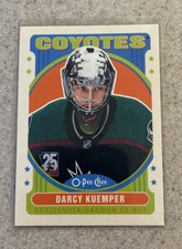 DARCY KUEMPER 2021-22 O-PEE-CHEE RETRO PARALLEL #449 COYOTES
