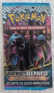 Pokémon Black & White Noble Victories X 1 Empty Booster Hydreigon Artwork - Foto 1 di 2