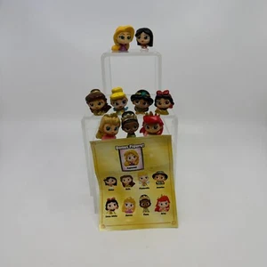 Disney Doorables Glitter & Gold Princess Complete Set Bonus Rapunzel 9 Items - Picture 1 of 4