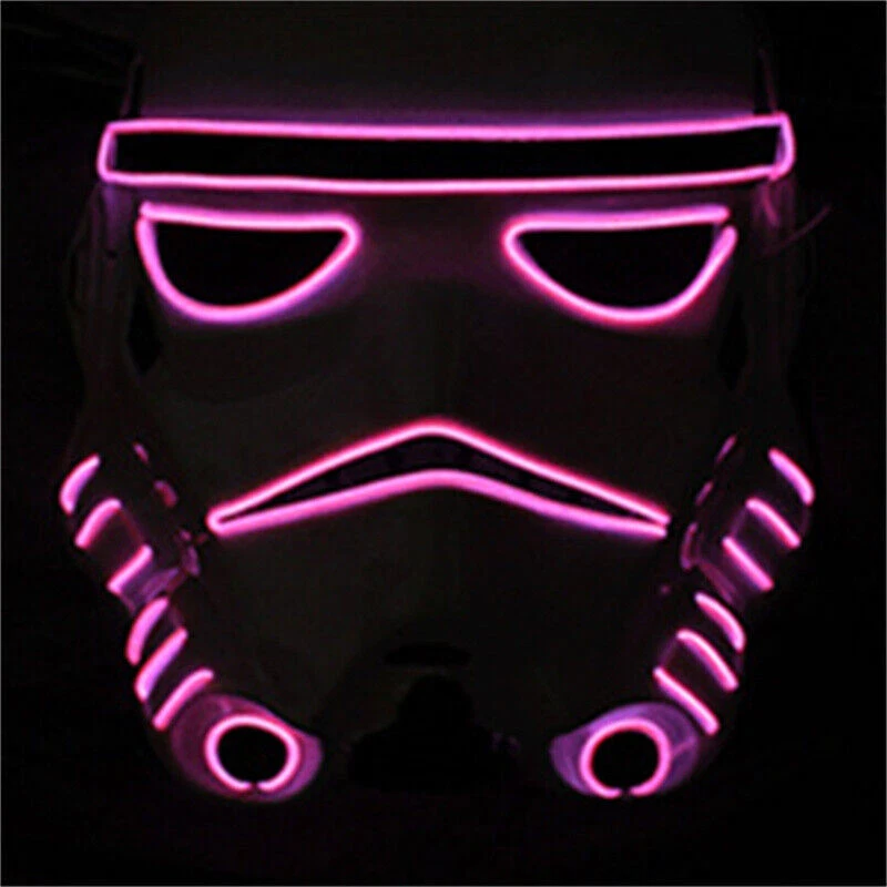 SLED Wearable Mask tar Wars Stormtrooper Cosplay Halloween Helmet Headwear Props - Image 1 of 4