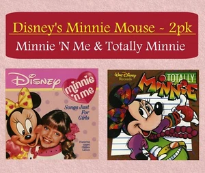 Disney's Minnie Mouse 2pk; Minnie 'N Me & Totally Minnie; 2xCD; VG+ - Picture 1 of 7