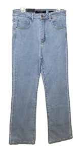 Jeans Risen vita alta gamba dritta elasticizzato taglia 30/11 nuovo con etichetta stile RDP1266 - Foto 1 di 6