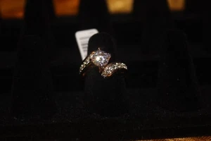R.S. Covenant Ring Style # 84 New With Tags, Size 7 cubic zirconia - Picture 1 of 3