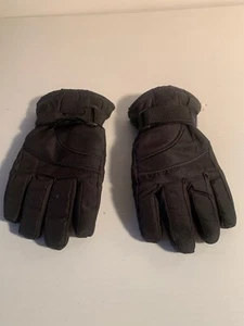 Gold Medal Boys  Black Winter Gloves - Picture 1 of 5