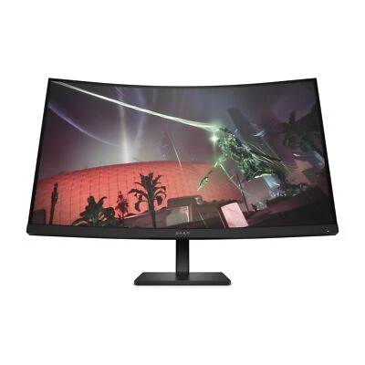 HP OMEN 32c 31.5" QHD Curved Gaming Monitor 165Hz 1440p HDR 1ms Freesync Premium - Image 1 of 4