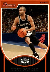 2007-08 Bowman Basketball #9 Tony Parker