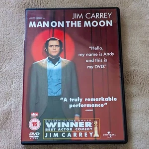 Man On The Moon DVD, Jim Carrey, Region 2 UK Import - Picture 1 of 2
