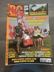 RC PILOT N°69 AITO BOIS DONUTS / DOUBLE MASTER ROBBE / SICKLE 46 ECOTON /DG 1000 - Foto 1 di 1