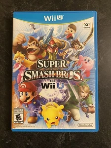 Super Smash Bros (Wii U, 2014) Complete in Box, CIB, Tested - Picture 1 of 6