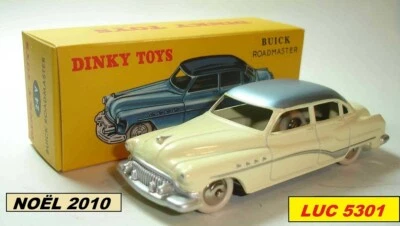 BUICK ROADMASTER CREME ET BLEU #24V SÉRIE SPÉCIALE NOËL 2010 DINKY TOYS / ATLAS - Photo 1/3