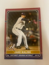Jake Kalish 2019 Northwest Arkansas Naturals Team Card