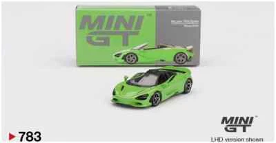 Mini GT MGT00783LHD McLaren 750S Spider Mantis Green Die Cast 1/64 - Immagine 1 di 3