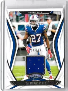 CAMISETA USADA TRE'DAVIOUS BLANCA 2010 CERTIFICADA PANINI #299 - Imagen 1 de 1