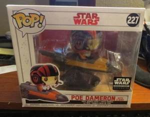 Funko Pop! Star Wars POE DAMERON WITH X-WING #227 Smugglers Bountry Exl - Picture 1 of 6
