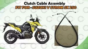 Black "Clutch Cable Assembly Fit for Suzuki V-Strom SX 250" - Foto 1 di 6