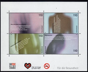 Federal Republic Block 54 For Health, Block Mint - Picture 1 of 1