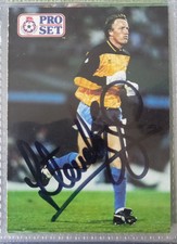 PRO SET 1991 COVENTRY CITY Trade Card No 19 STEVE OGRIZOVIC SIGNED AUTOGRAPH