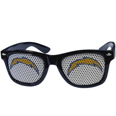 NFL Game Day Shades Los Angeles Chargers Sunglasses - Adult One Size Cover