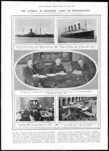 1915 Antique Print - PHOTOGRAPHY News Lusitania Oriole Silver Bullet Bark (141) - Imagen 1 de 1