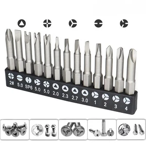 13, 7, 5Pcs, 50mm Specialty Screwdriver Bit Set Y-Type Triangle Cross 3-Poin... - Picture 1 of 9