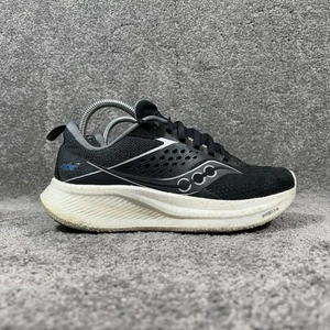 Saucony Ride 17 S10925-100 Women’s Size 8 W Black Athletic Running Shoes Used - Picture 1 of 12