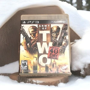 Army of Two: The 40th Day PS3 (Sony PlayStation 3, 2010) Completo CIB Impecable  - Imagen 1 de 4
