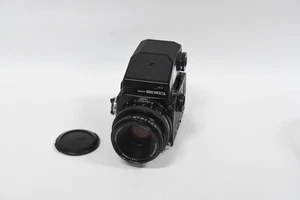 Zensa Bronica ETRS Medium Format Film Camera, AE-II View Finder, 75mm f 2.8 Lens - Picture 1 of 23