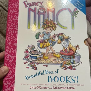 Fancy Nancy Bountiful Box Of Books By Jane O’Connor And Robin Preiss Glasser Six - Photo 1/9