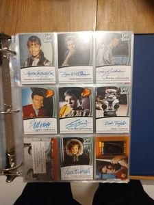 🔥 THE FANTASY WORLDS OF IRWIN ALLEN NEAR COMPLETE MASTER SET AUTOGRAPHS INSERTS - Picture 1 of 24