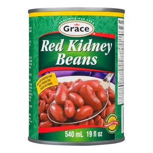 Grace Red Kidney Beans Lattina 540g Autentico Ingrediente Giamaicano per Riso e Fagioli - Foto 1 di 4