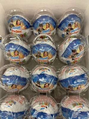 Kinder Chocolate con DC Superhéroes Playmobil Juguete Paquete de 24 Foto 1 de 4