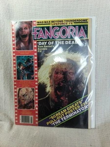 FANGORIA Magazine#47 w/ Terminator poster, Day of the Dead, Fright Night 1985 VF - Picture 1 of 2