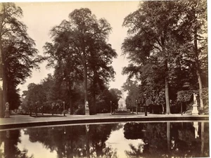 Albumen 398 Brussels General View of the Park Vue Generale du Parc ND Phot - Picture 1 of 1