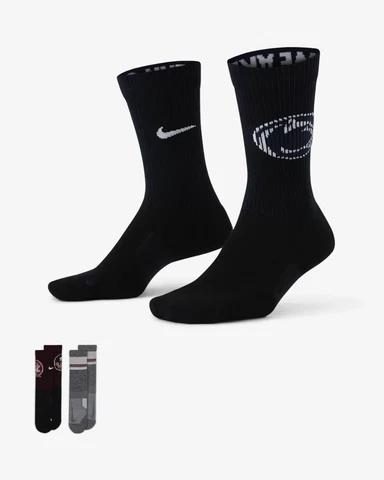 Nike Penn State Nittany Lions Multiplier Socks(2 Pair)-Sz L (M 8-12) Cover