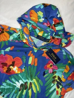 Polo Ralph Lauren Para Hombre Sudadera con Capucha Tropical Hawaiana Floral XS NUEVO CON ETIQUETAS Ligero ¡NUEVO! Foto 1 de 4
