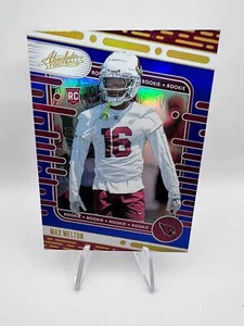Max Melton - 2024 Panini Absolute Rookie #143 Blue Spectrum /50 Cardinals RC SP - Picture 1 of 3