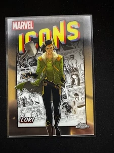 Marvel Topps Chrome - Marvel Icons - Loki - MI-9 - Picture 1 of 2