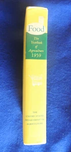 FOOD Das Jahrbuch der Landwirtschaft 1959 von USDA Hardcover Vintage Sehr guter Zustand - Bild 1 von 6