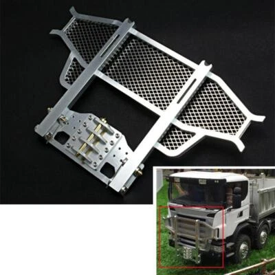 LESU Metal Front Bumper W/ Front hook for 1/14 TAMIYA R470 R620 RC Tractor Truck - Image 1 of 4