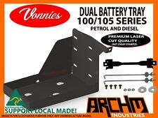 VONNIES DUAL BATTERY TRAY for TOYOTA LANDCRUISER 100/105 SERIES DIESEL & PETROL